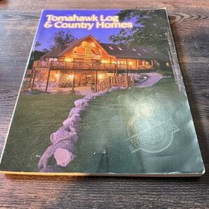 Tomahawk Log and Country Homes Home Plan Book from Mid-2000's